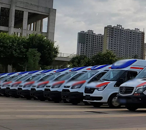 保川县服务车队展示