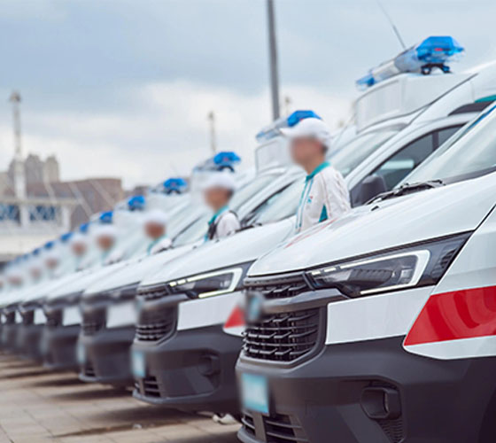 保川县服务车队展示